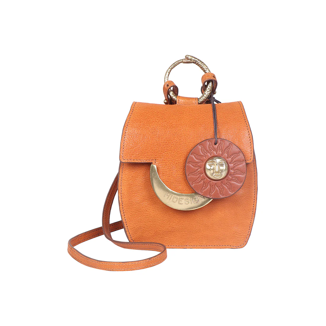 Beatrix 01 Tan Leather Sling Bag - Image 2