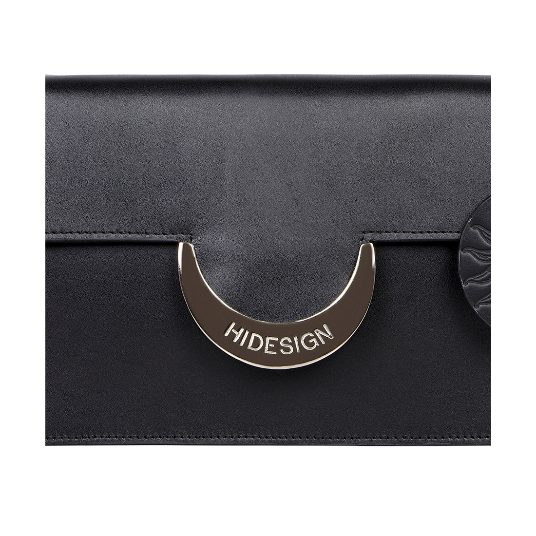 Beatrix 03 Black Leather Shoulder Bag - Image 9