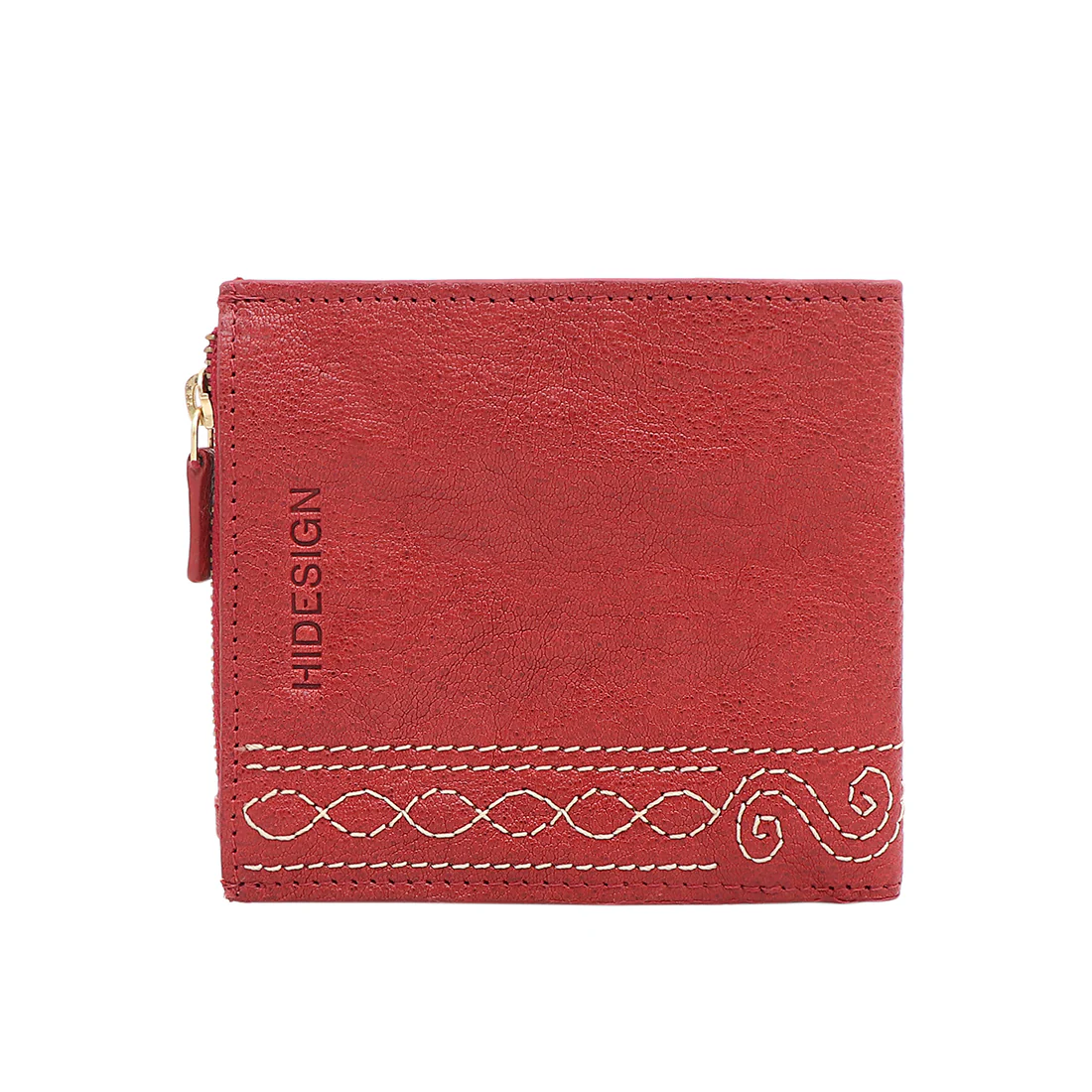 Bedouin W2 Red Leather Bi-Fold Wallet - Image 7
