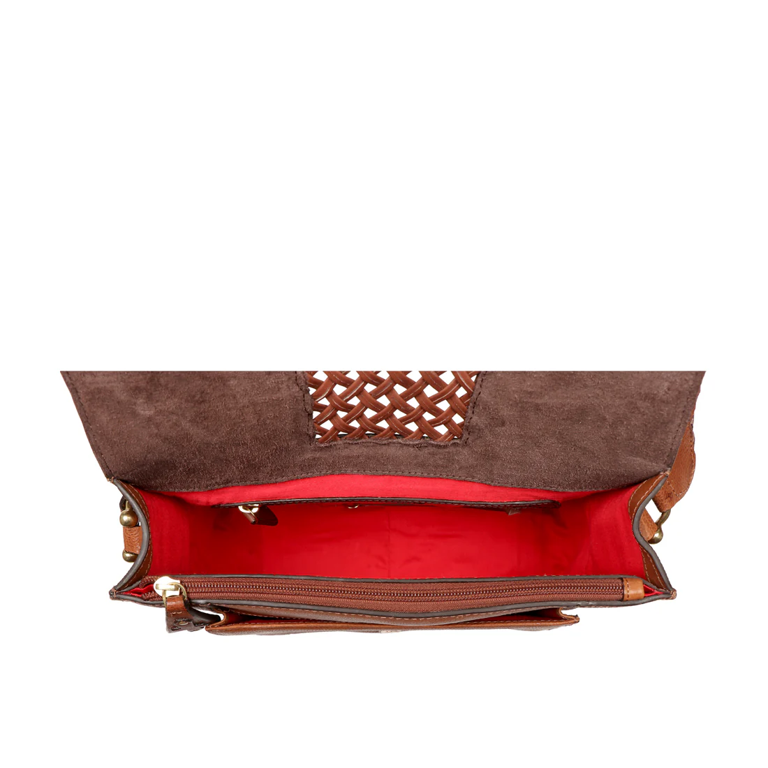 Belle Star 02 Tan Leather Shoulder Bag - Image 5