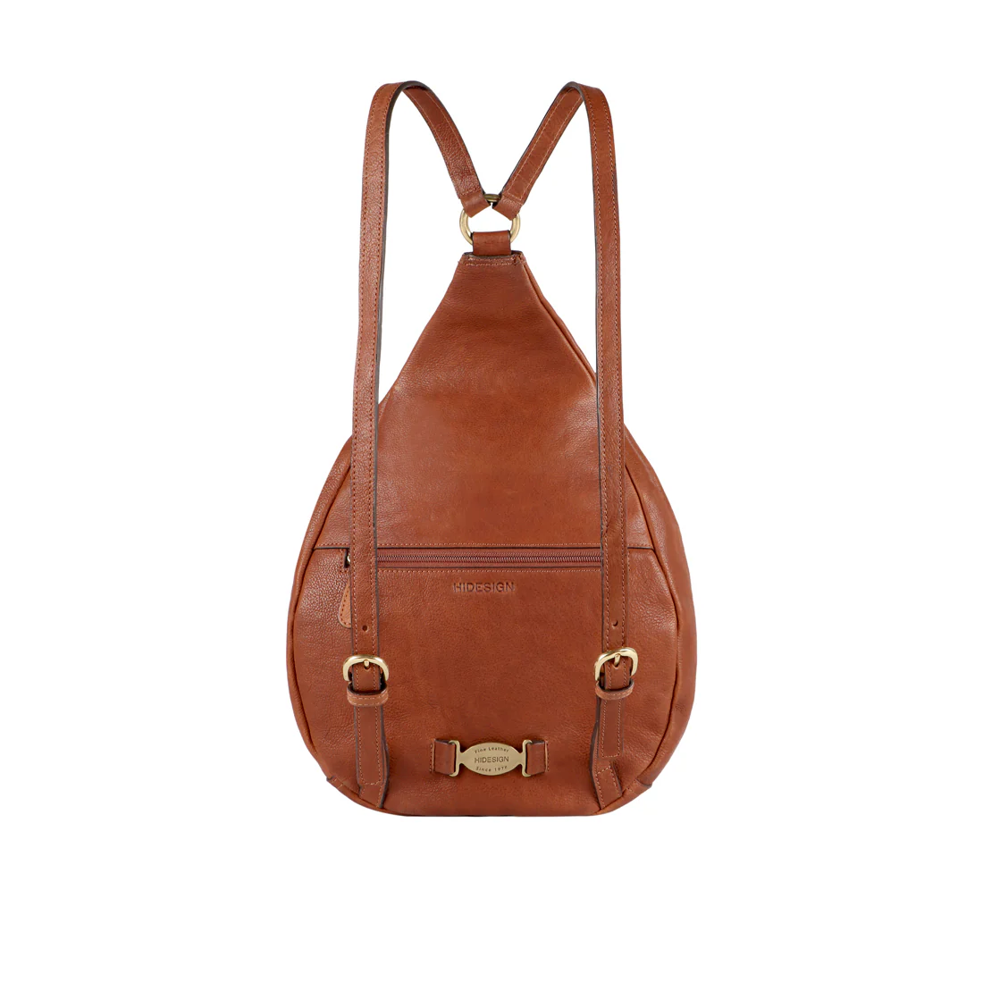 Belle Star 03 Tan Leather Backpack - Image 3