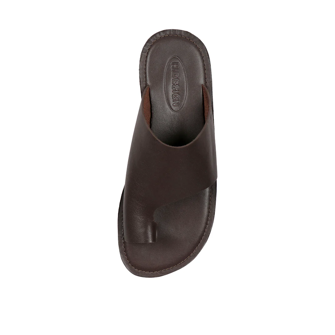 Ben Men's Brown Leather Flats - Image 5