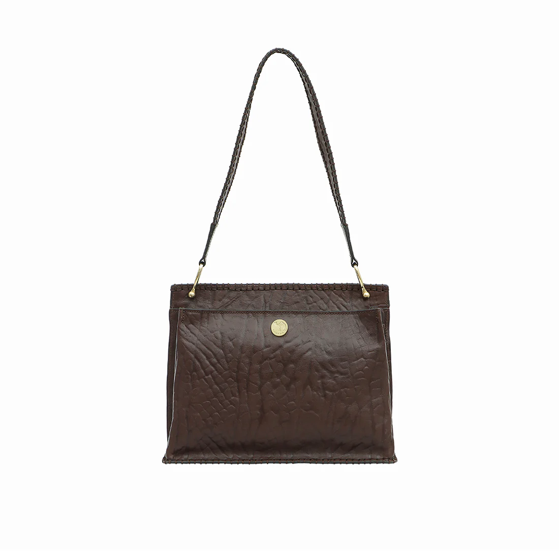Berber - 03 Brown Leather Shoulder Bag - Image 3
