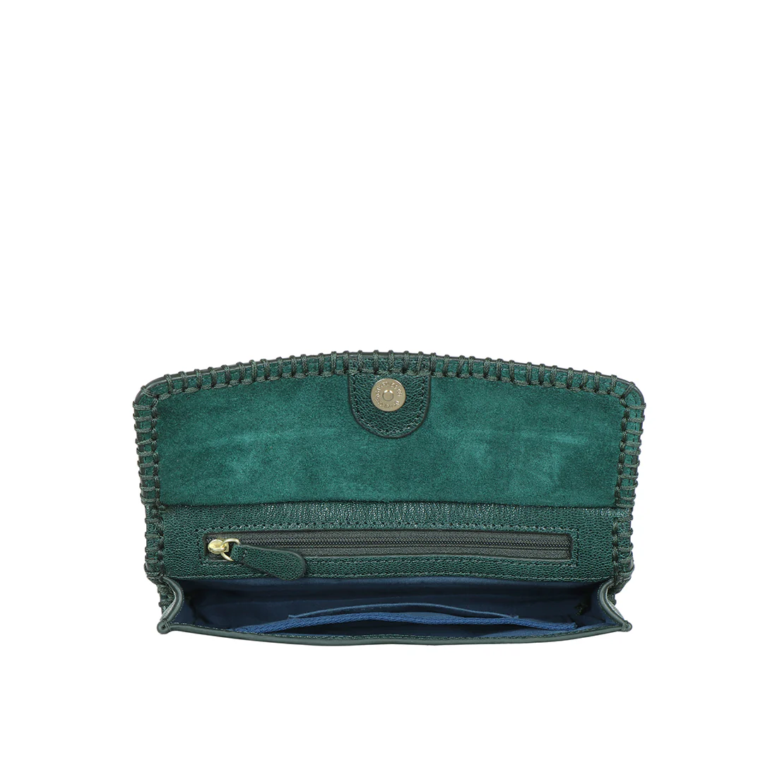 Berber W1 Green Leather Sling Wallet - Image 6