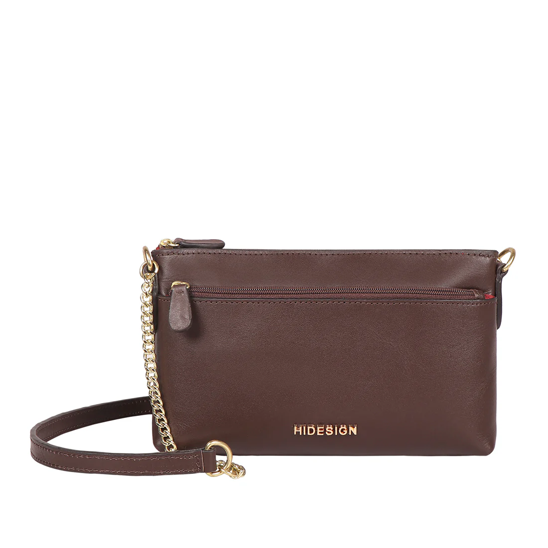 Beth 01 Brown Leather Sling Bag - Image 2