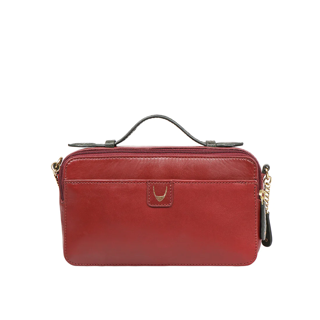 Bogota 06 Marsala Leather Sling Bag - Image 4