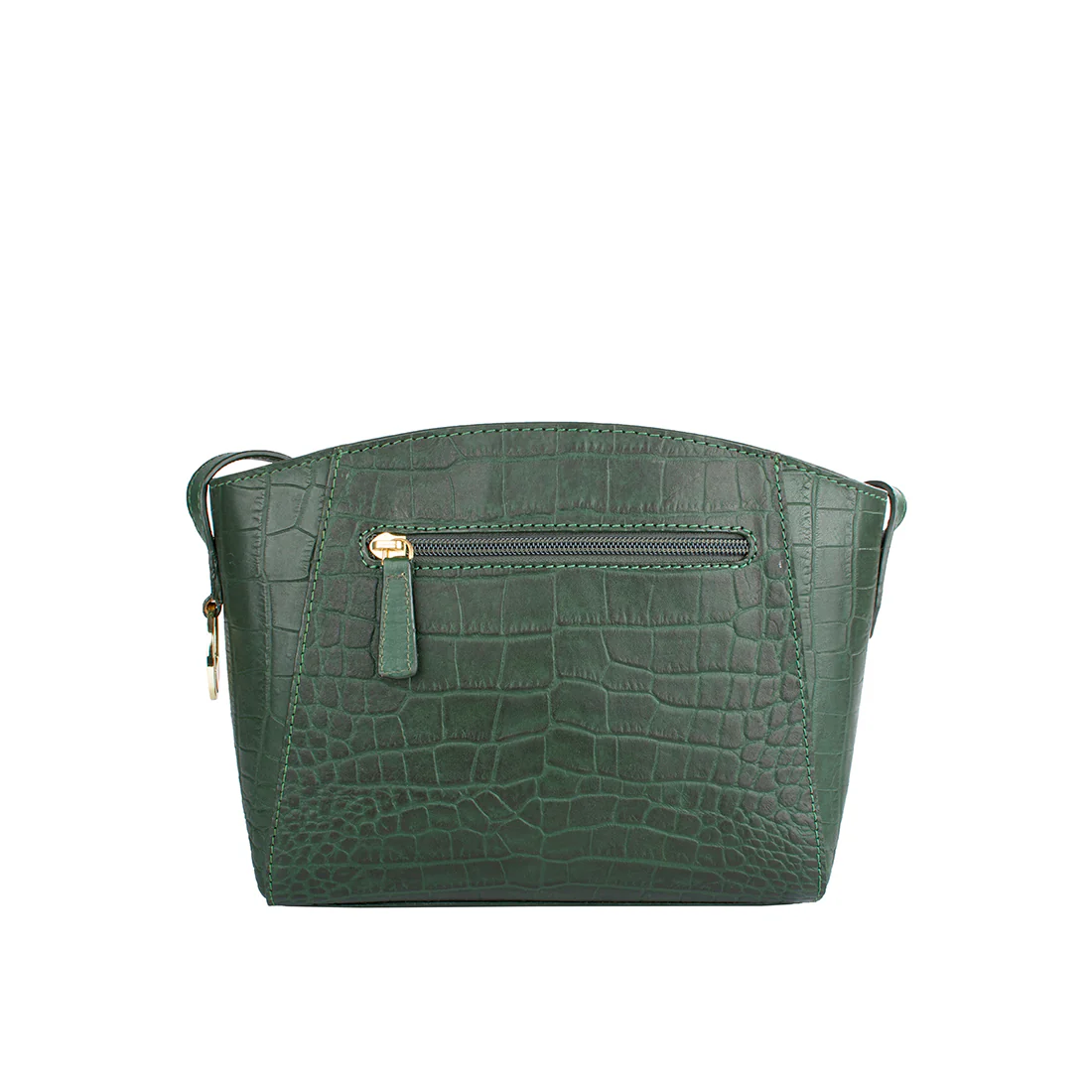 Bonnie 02 Green Leather Sling Bag - Image 4