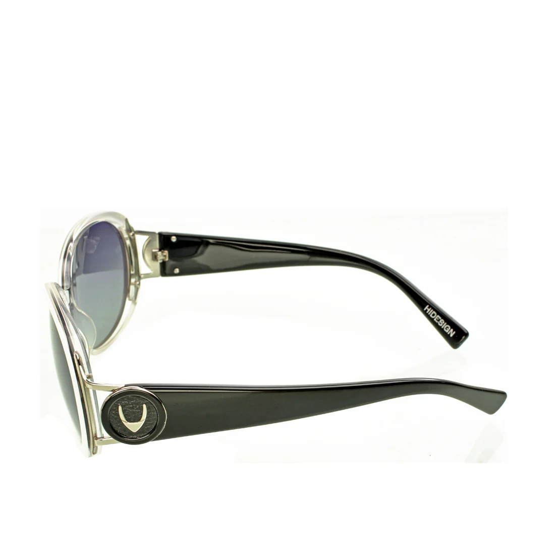 Bora Bora Women's Black Oval Sunglasses - Image 3