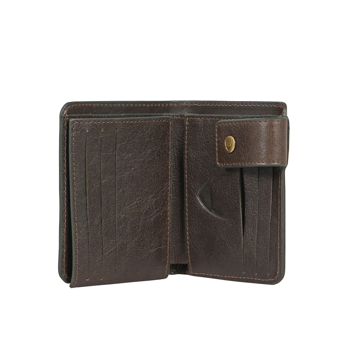 Bose W2 Green Leather Trifold Wallet - Image 5
