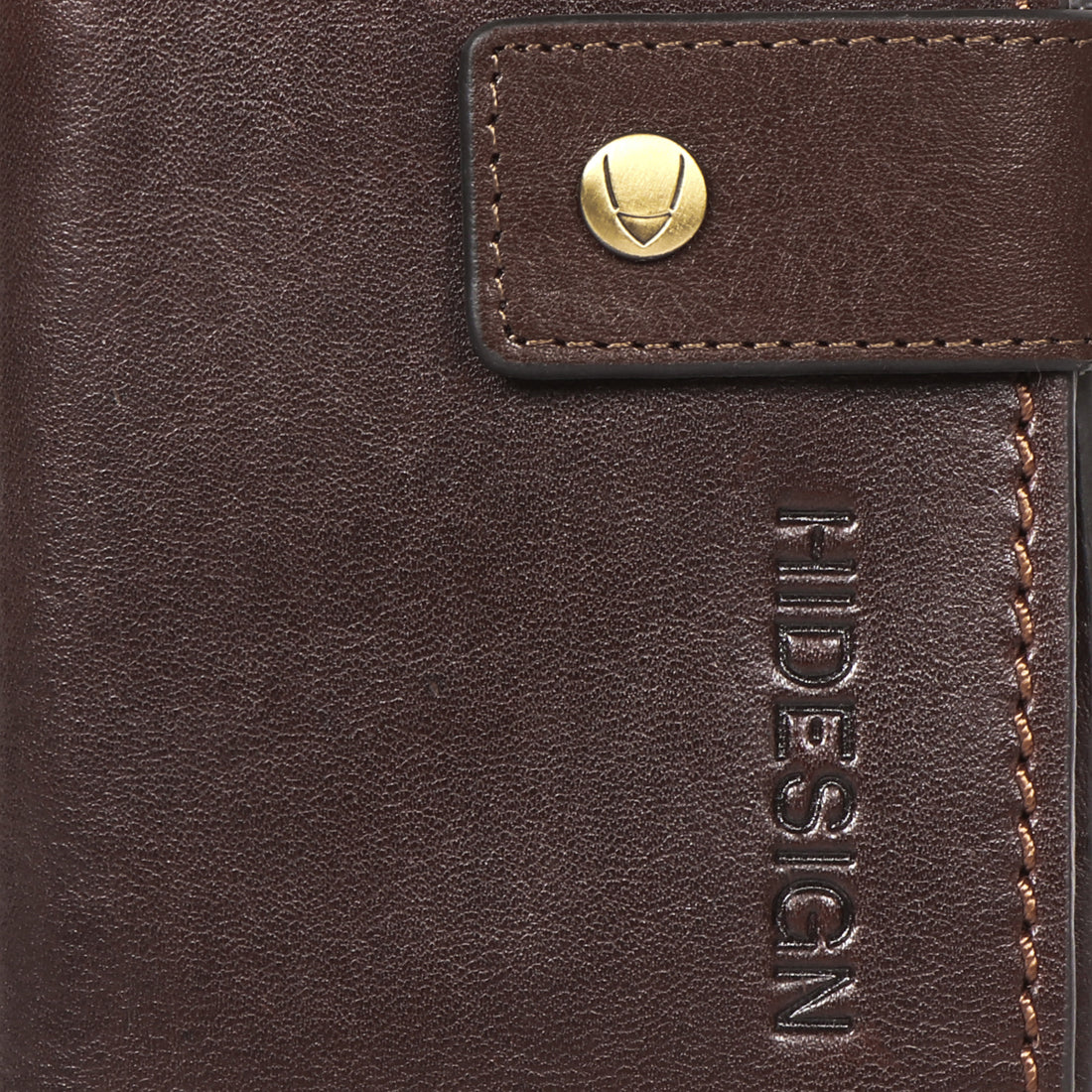 Bose W2 Brown Leather Trifold Wallet - Image 7