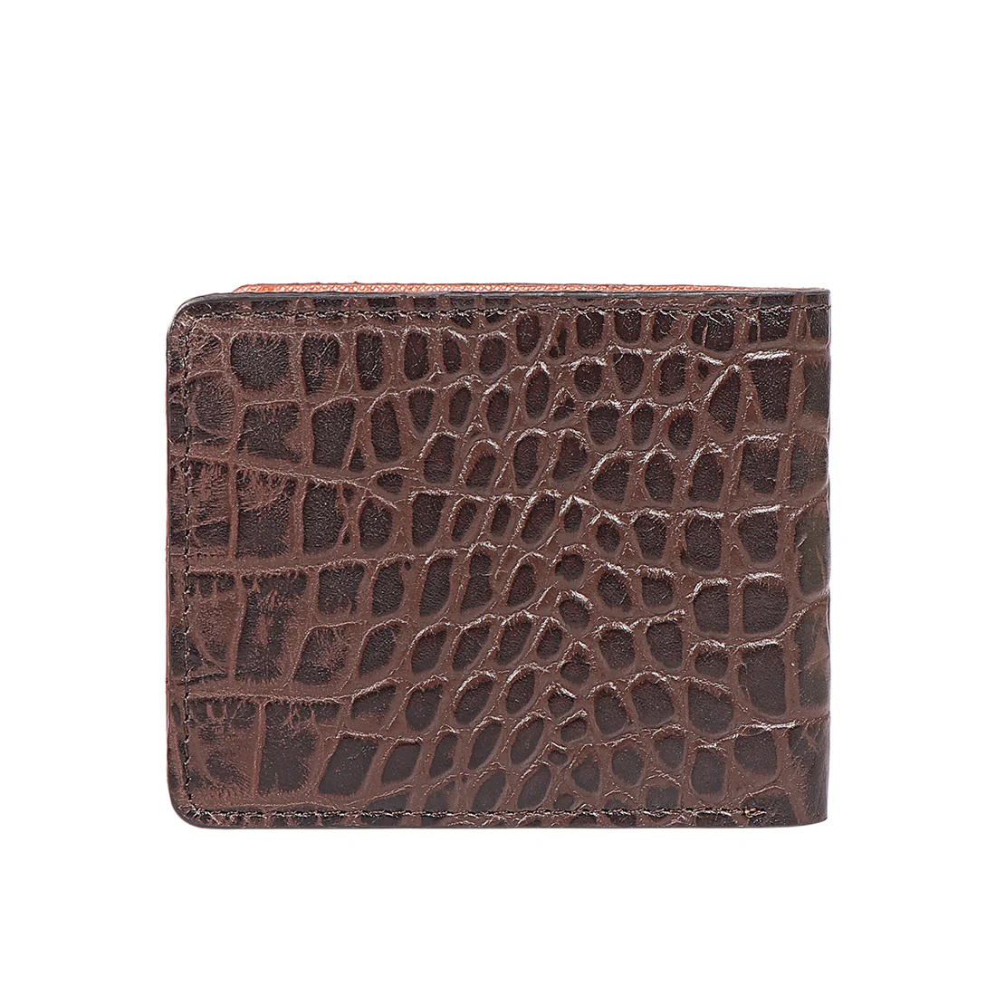 Boston W2 Brown Leather Bi-Fold Wallet - Image 4