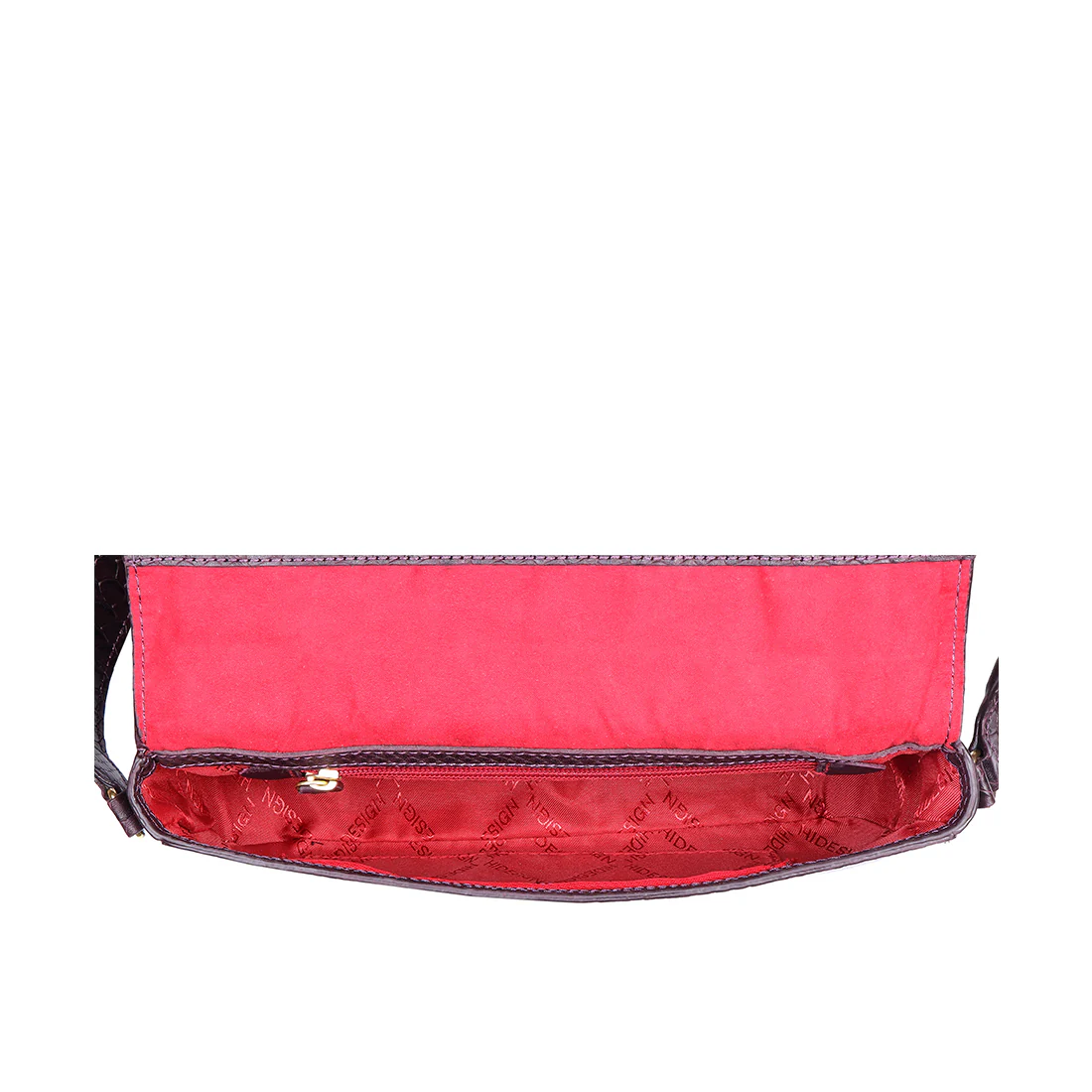 Boulevard 01 Sb Red Leather Shoulder Bag - Image 5