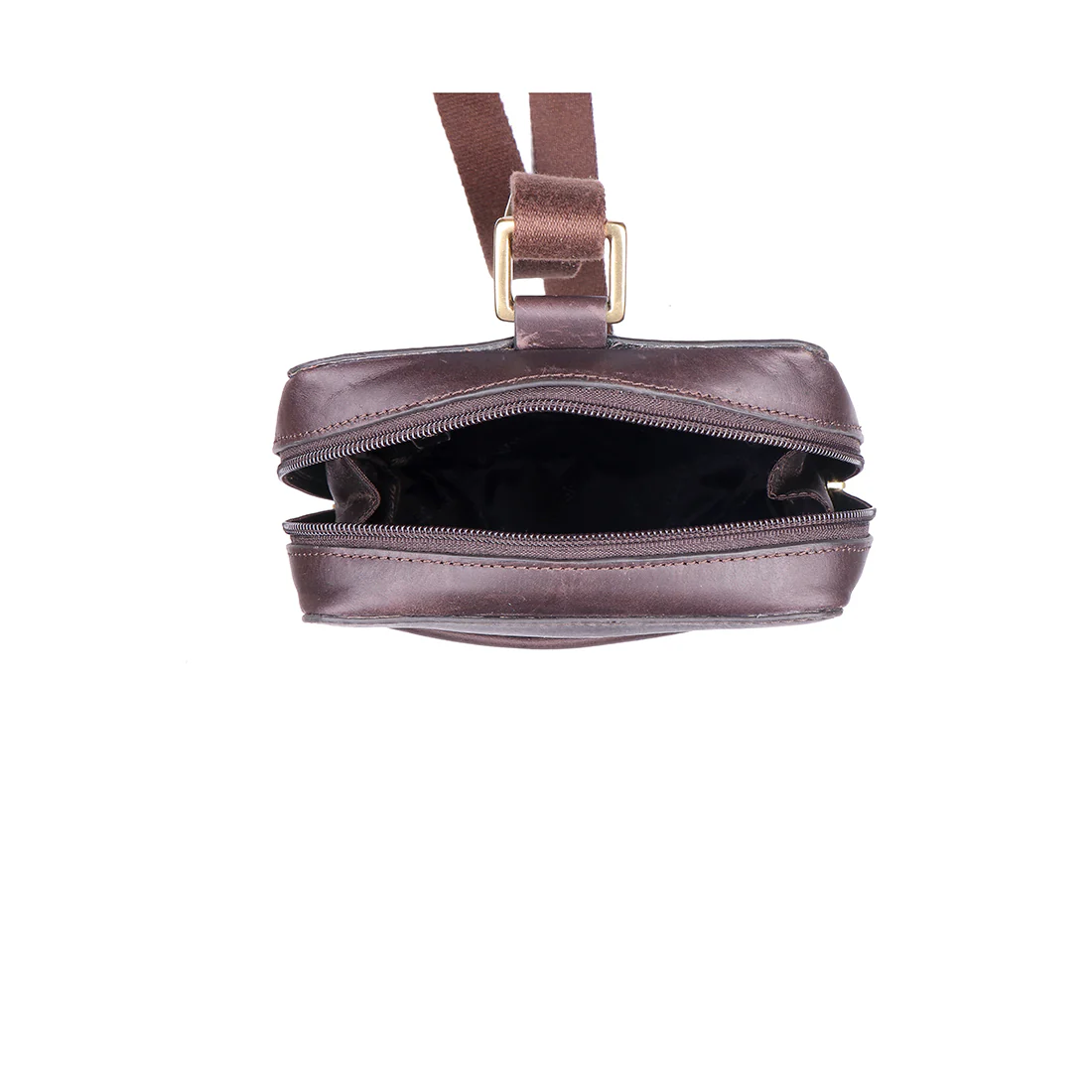 Boulevard 07 Sb Brown Leather Crossbody - Image 5