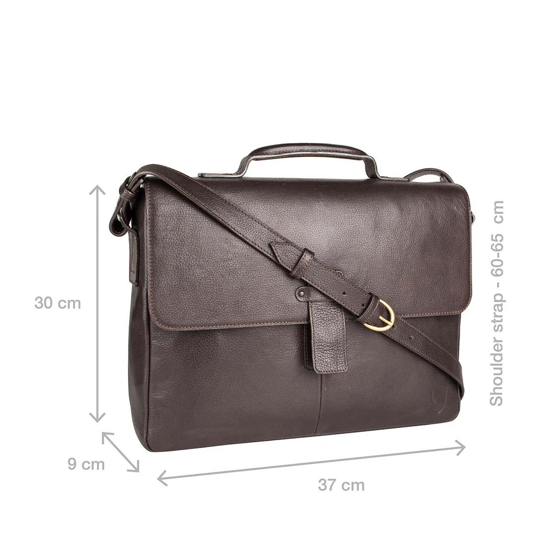 Bowfell 02 Brown Leather Briefcase - Image 2