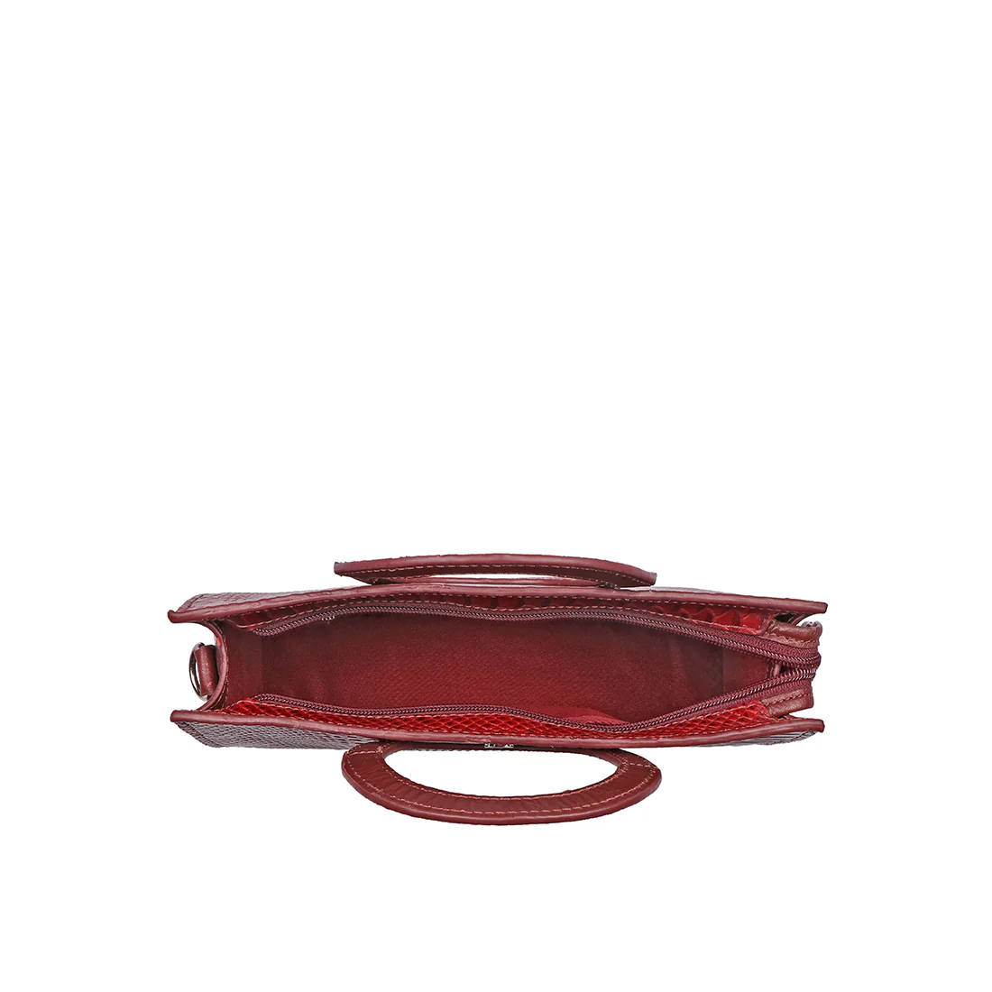 Brazilia 01 Marsala Leather Sling Bag - Image 5