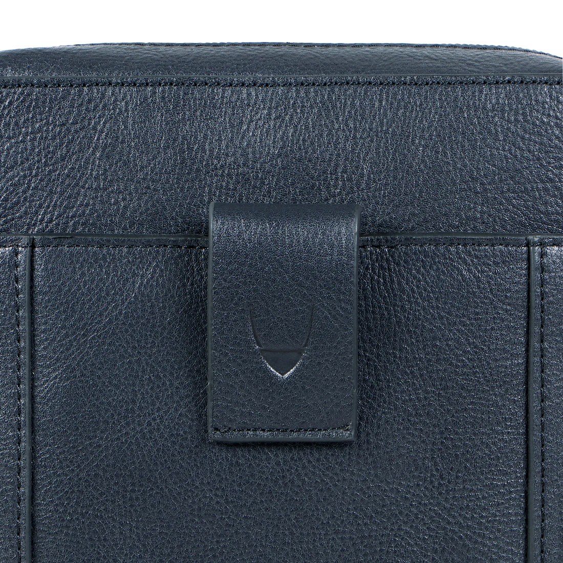 Brick Lane 01 Blue Leather  Crossbody - Image 5