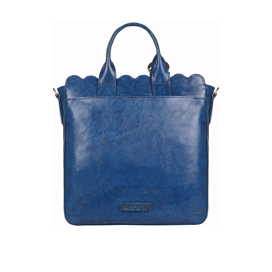 Buffy 01 Blue Leather Satchel - Image 3