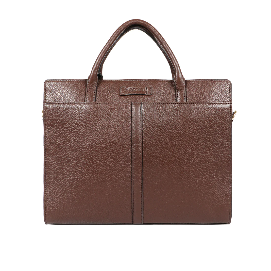 Burbank Brown Leather Briefcase - Image 6
