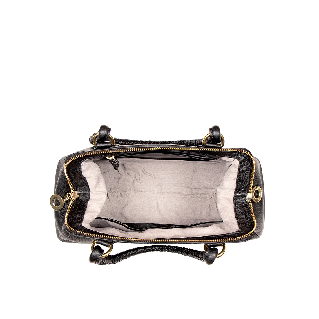Callas 06 Black Leather Shoulder Bag - Image 7