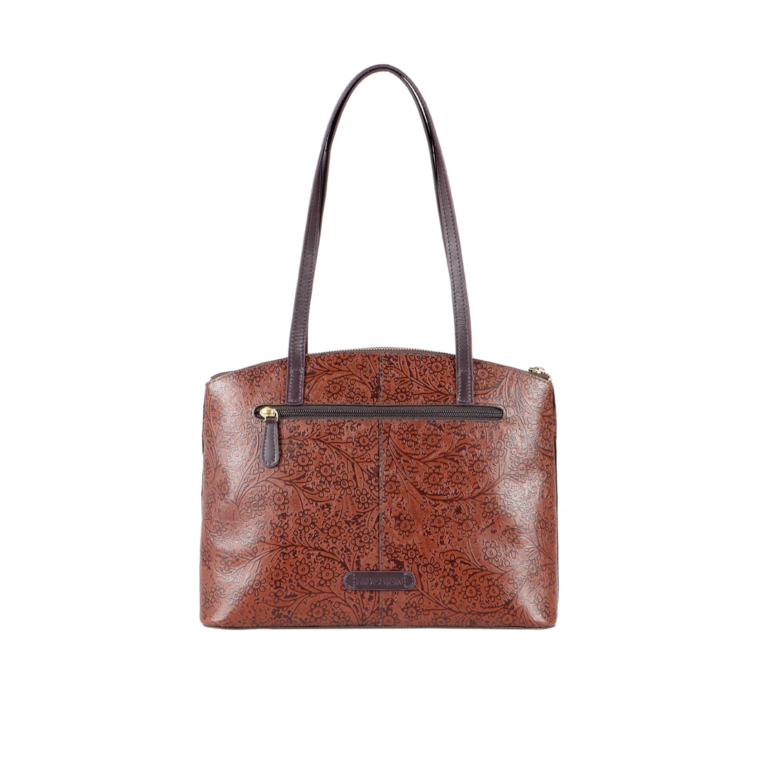 Camila Sb 02 Brown Leather Tote Bag - Image 4