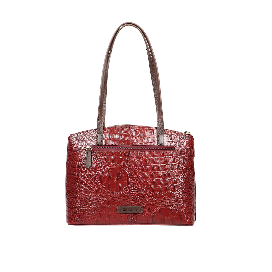 Camila Sb 02 Red Leather Tote Bag - Image 4