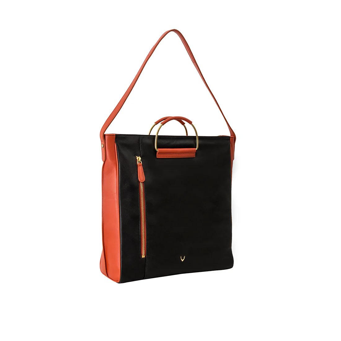 Candy 01 Black Leather Satchel - Image 2