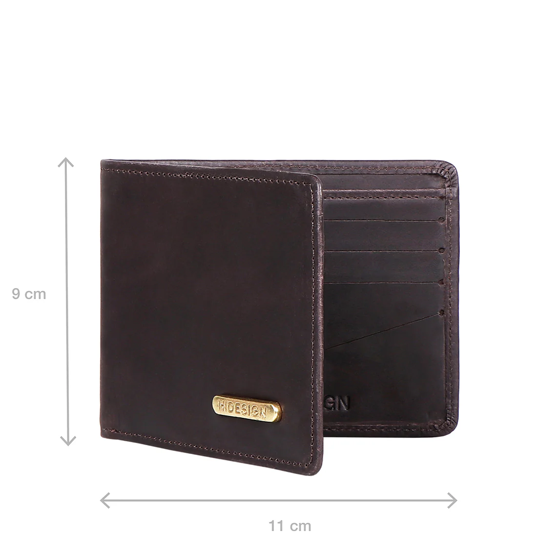 Carlos-W01 Sb Brown Leather Bi-Fold Wallet - Image 7