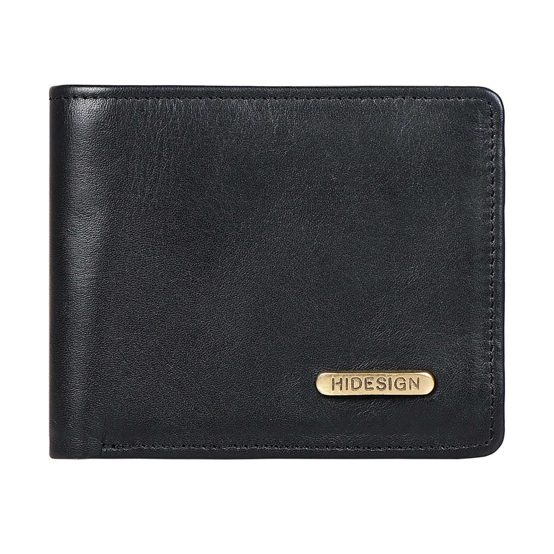 Carlos-W02 Sb Black Leather Bi-Fold Wallet - Image 3