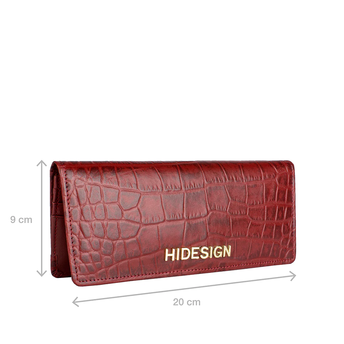 Carly W2  Red Leather Bi-Fold Wallet - Image 3