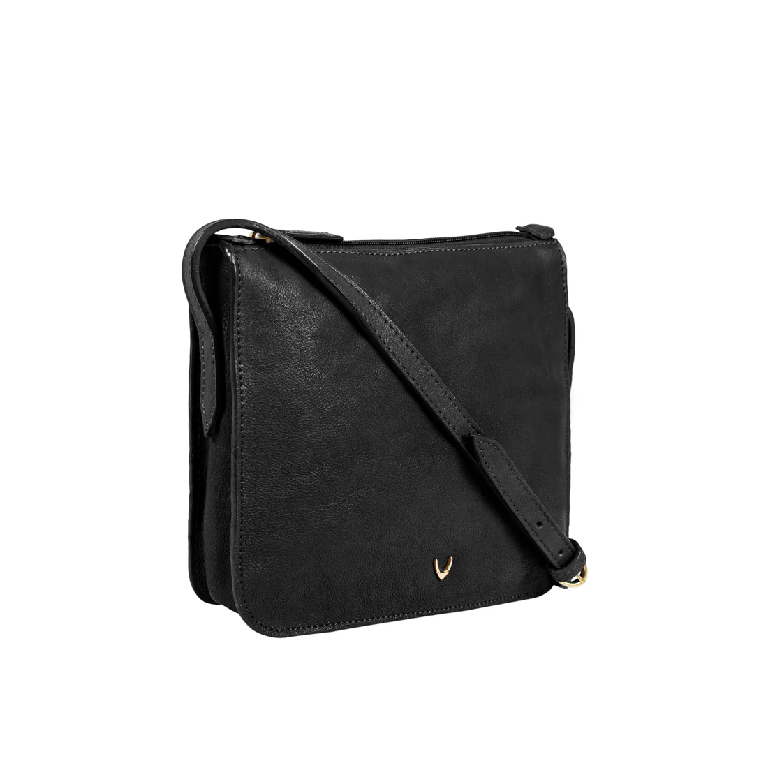 Carmel 01 Black Leather Sling Bag - Image 2