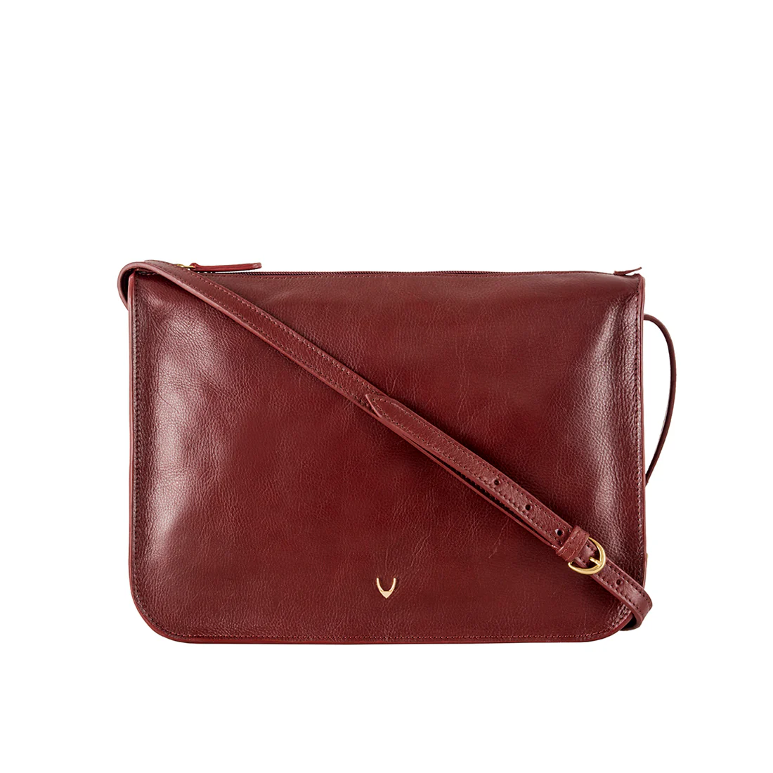 Carmel 02 Red Leather Crossbody