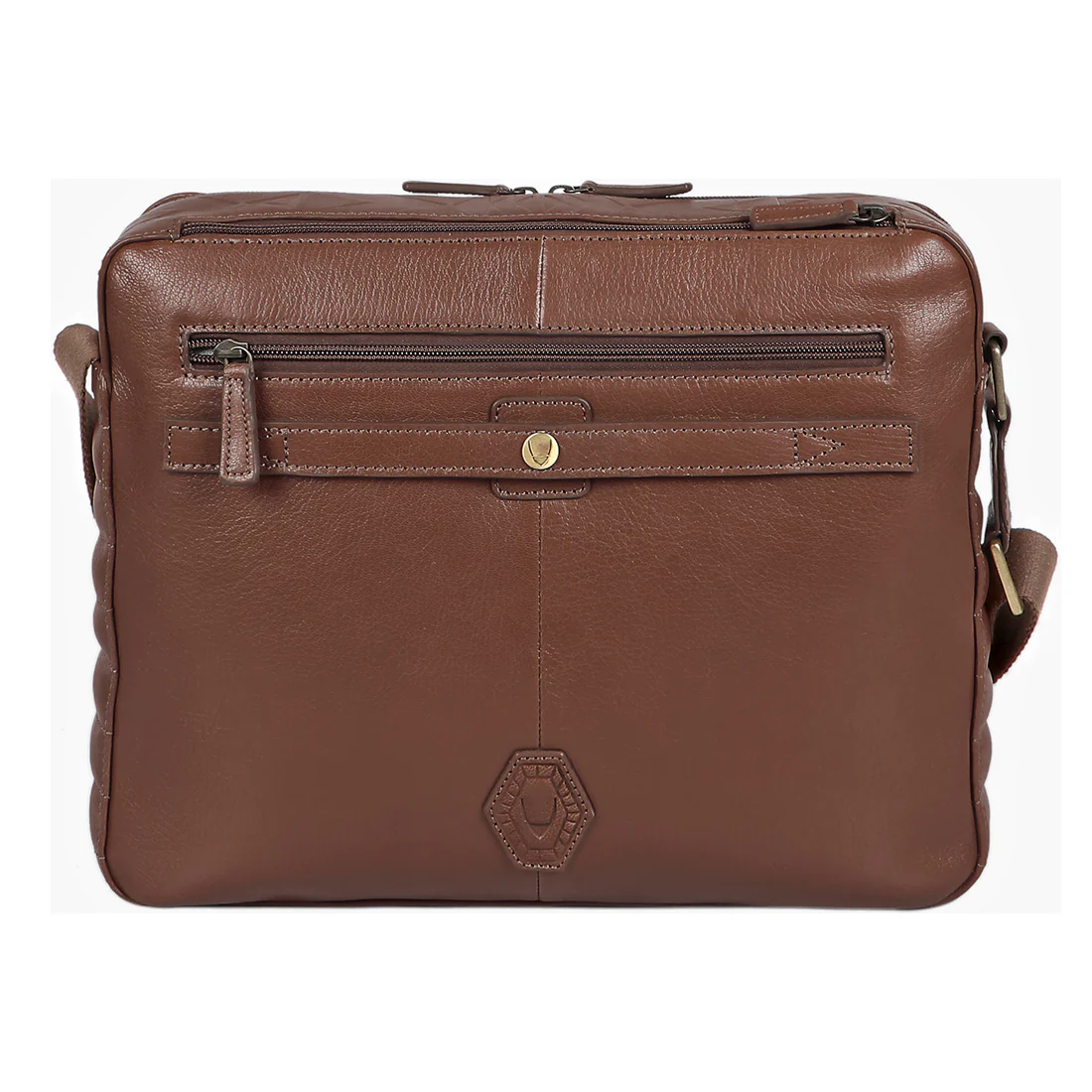 Carnaby 02 Brown Leather Crossbody - Image 3