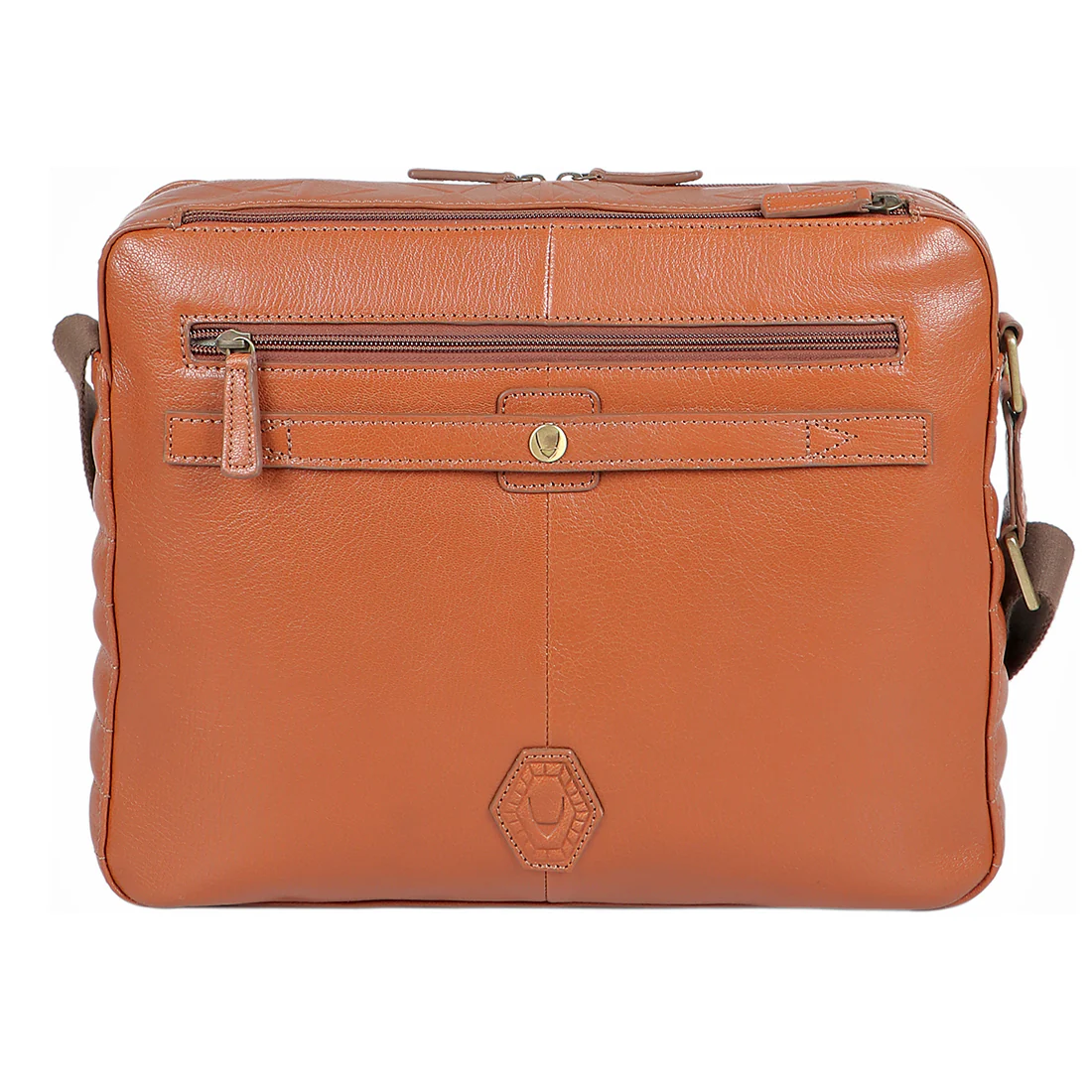 Carnaby 02 Tan Leather Crossbody - Image 4