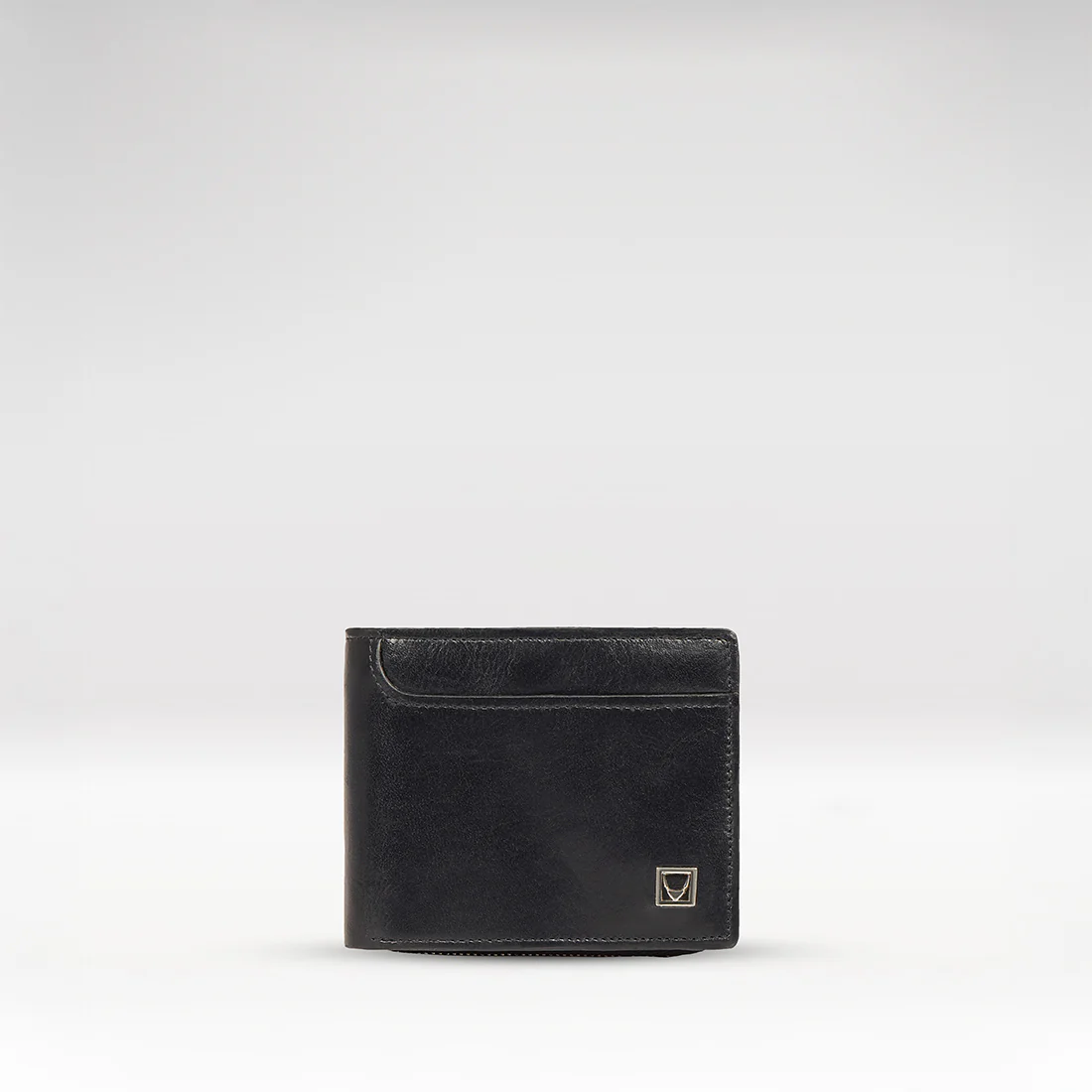Cashmere W1 Black Leather Bi-Fold Wallet