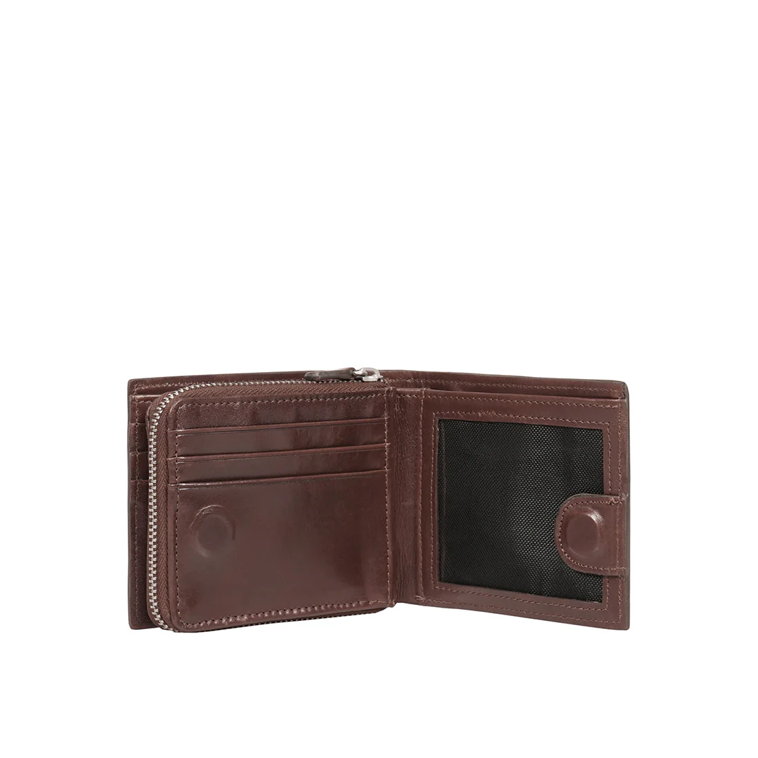 Cashmere W1 Tan Leather Bi-Fold Wallet - Image 4
