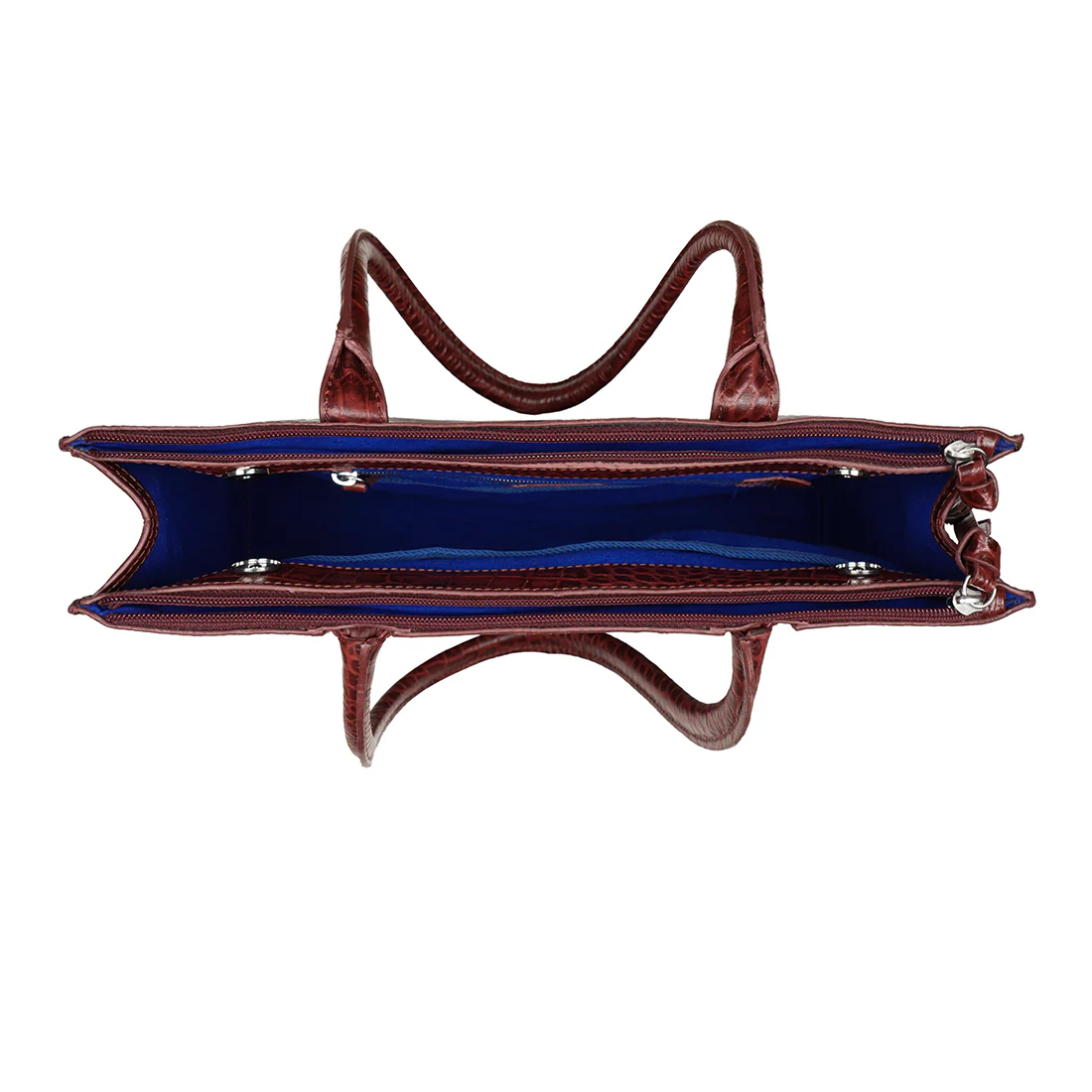 Casino 03 Red Leather Tote Bag - Image 6