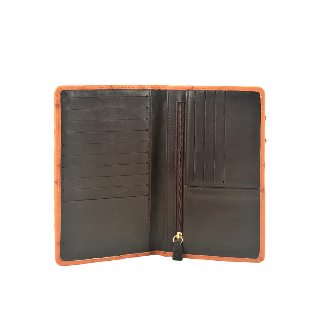 Caspian Tan Leather Passport Holder - Image 3