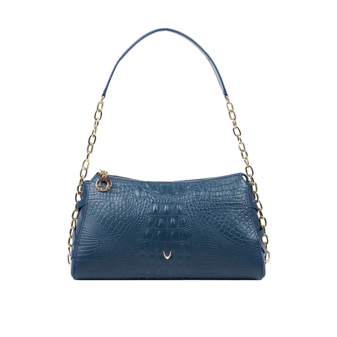 Charleston 03 Blue Leather Shoulder Bag - Image 2