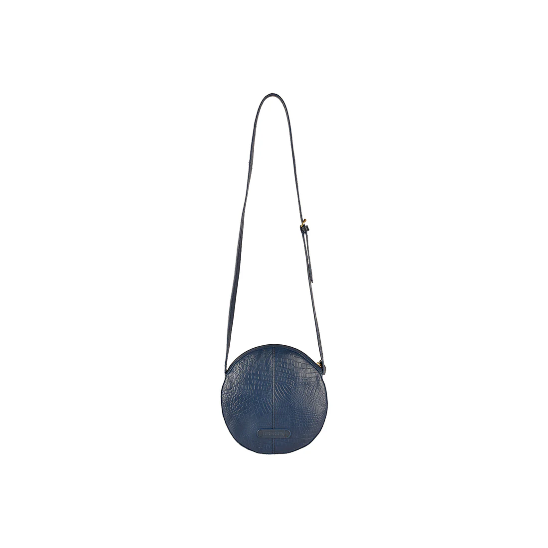 Charleston 04 Blue Leather Sling Bag - Image 4