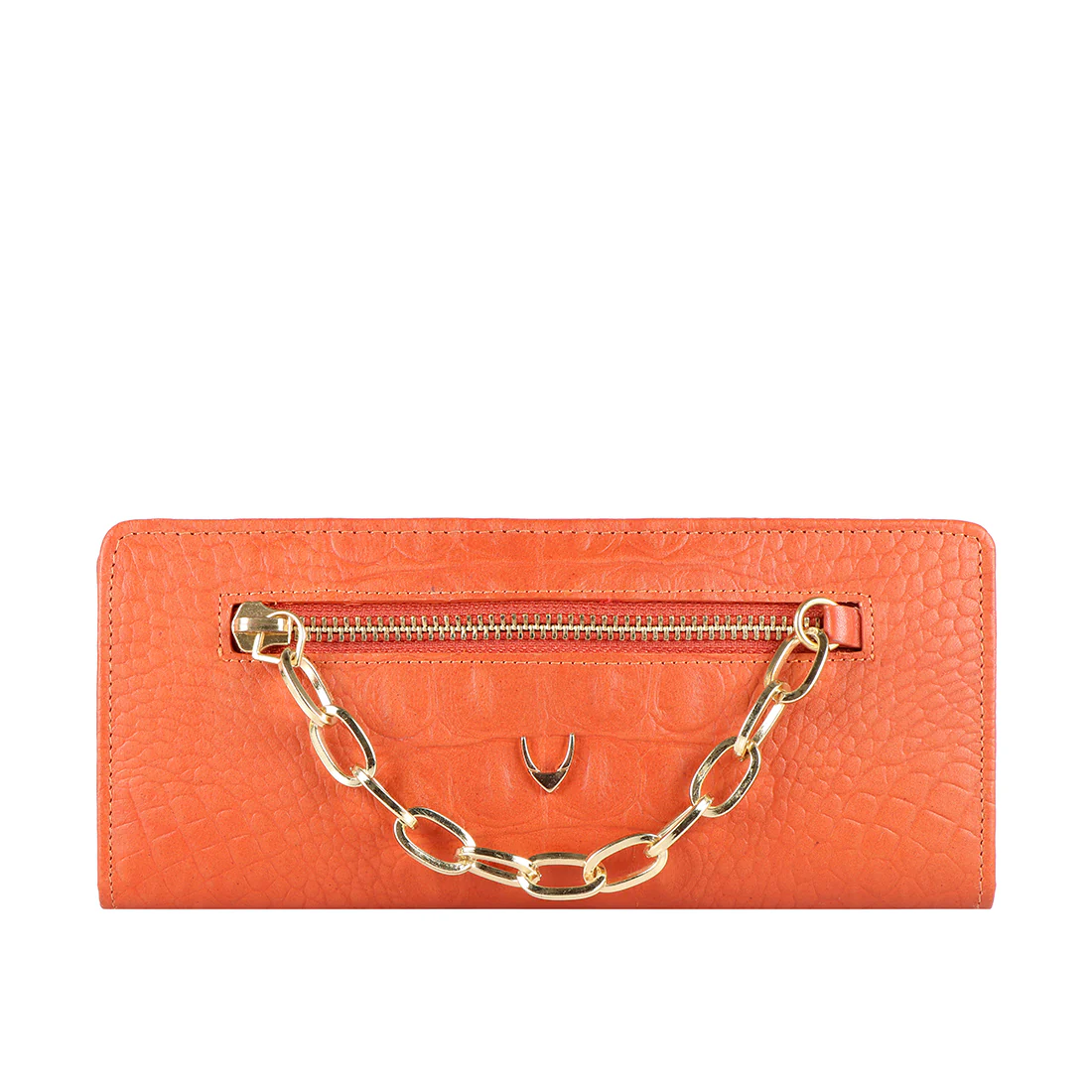 Charleston W1  Orange Leather Bi-Fold Wallet - Image 2