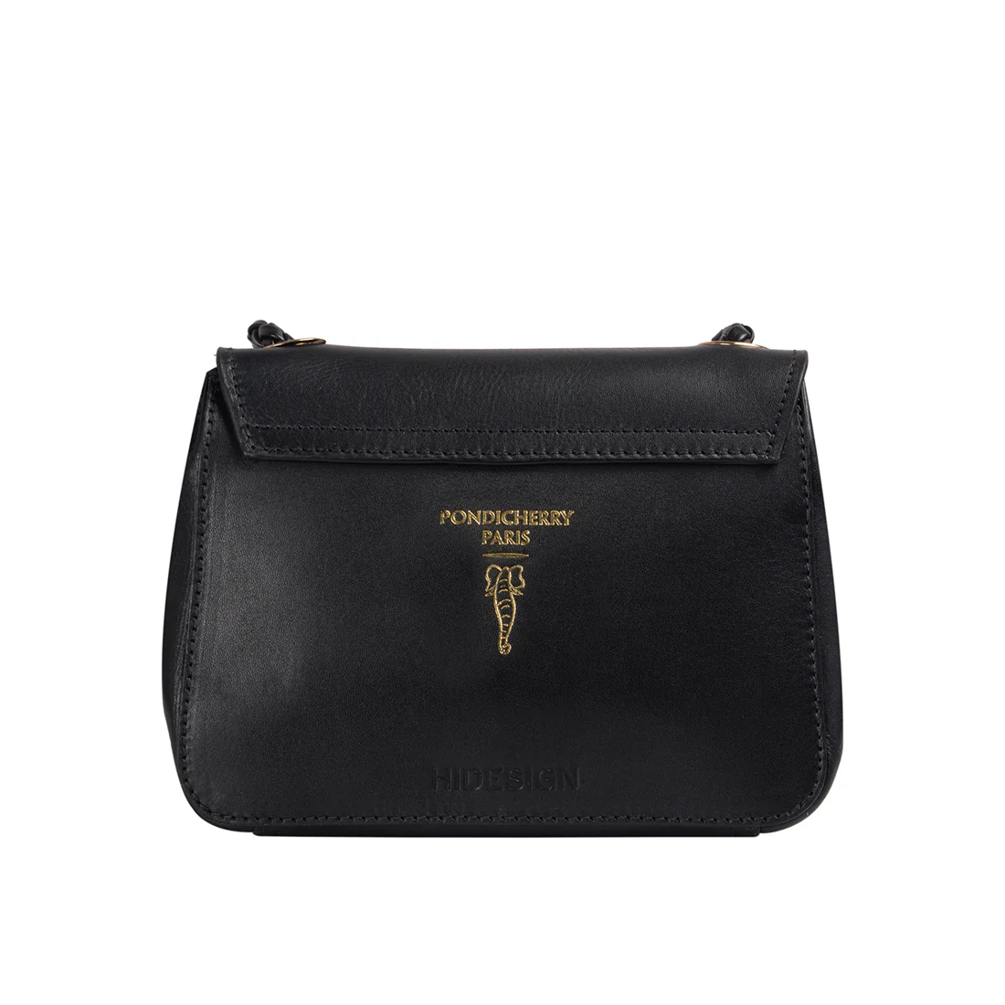 Charlyne 01 Black Leather Sling Bag - Image 4