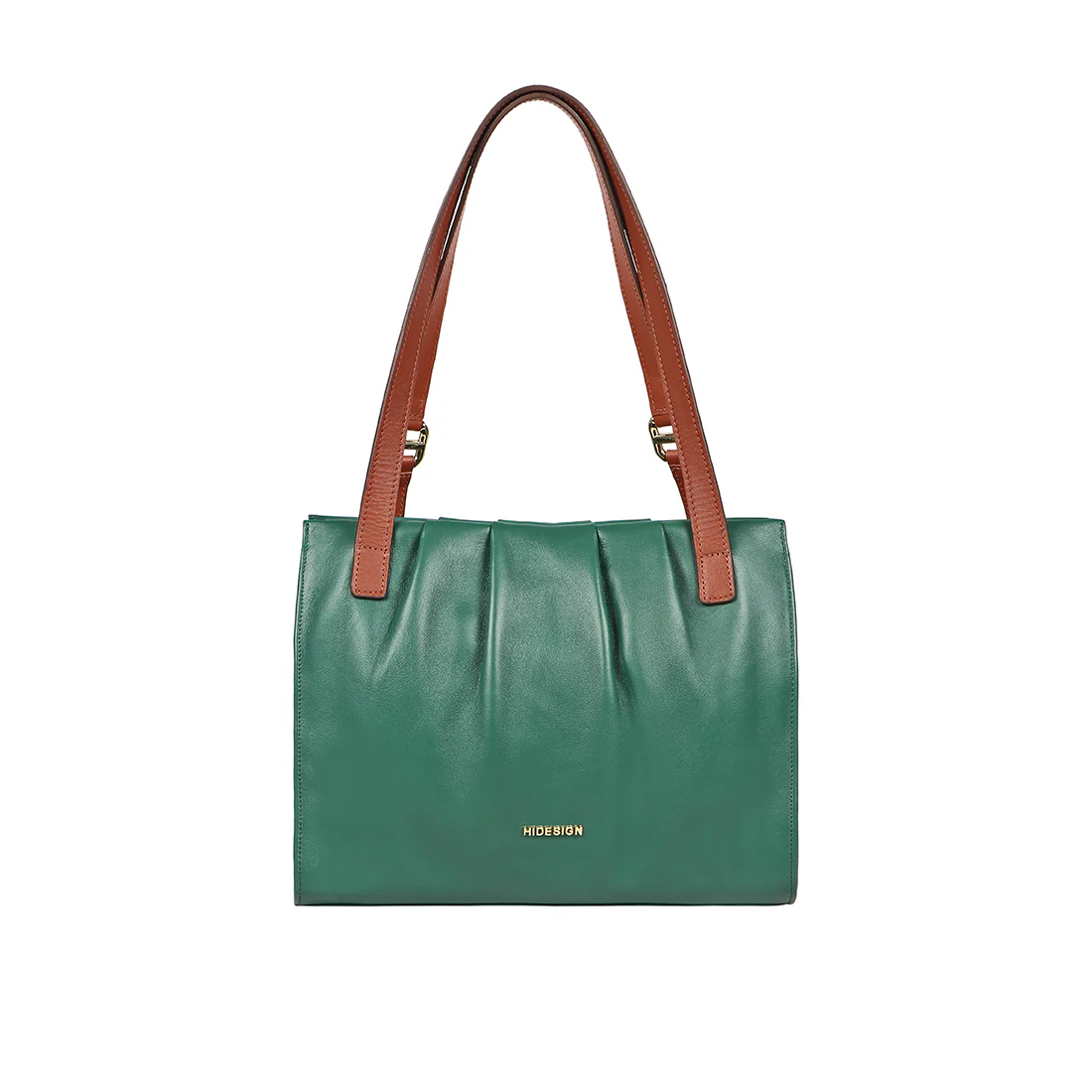 Chiquita 04 Green Leather Shoulder Bag - Image 4