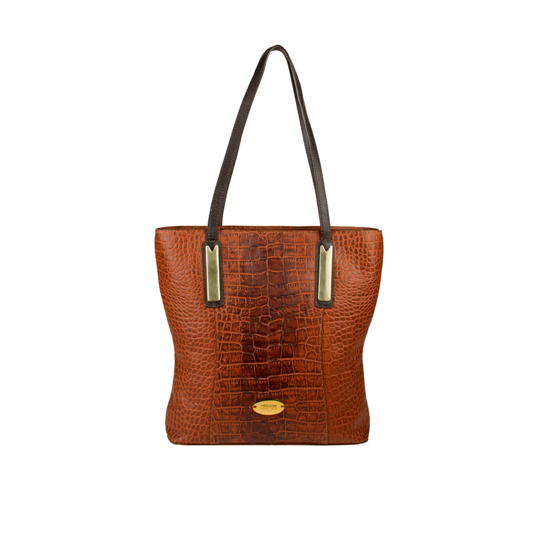 Claea 01 Tan Leather Tote Bag - Image 2
