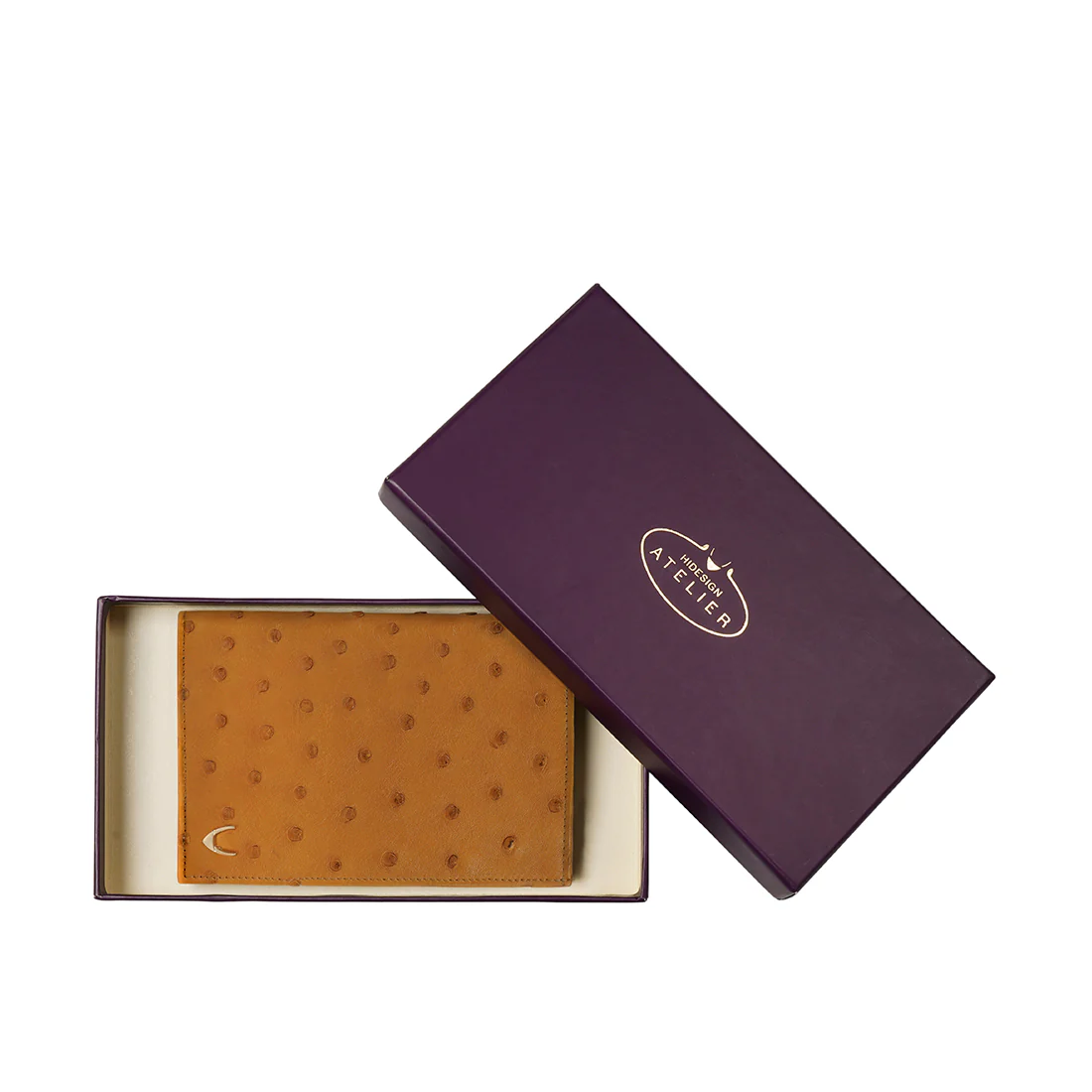 Coral W1 Tan Leather Passport Holder - Image 8
