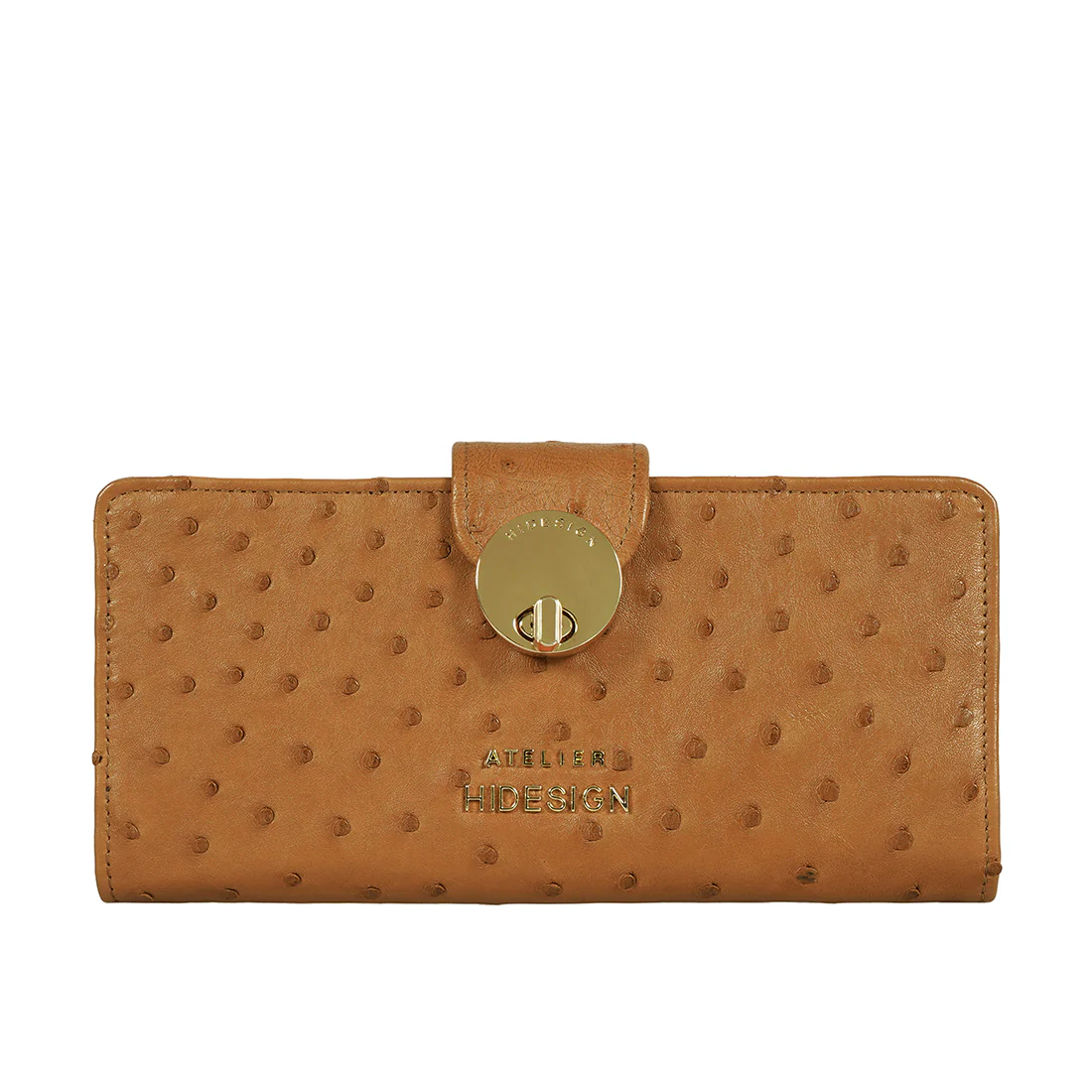 Coral W5 Tan Leather Bi-Fold Wallet - Image 2