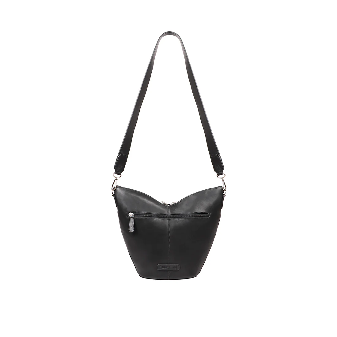 Cordoba 05 Black Leather Shoulder Bag - Image 3