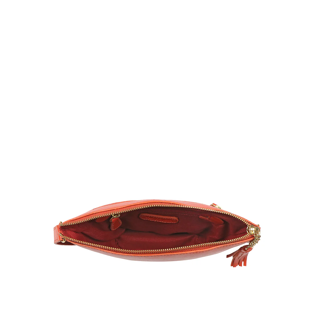 Cordoba 06 Orange Leather Shoulder Bag - Image 5