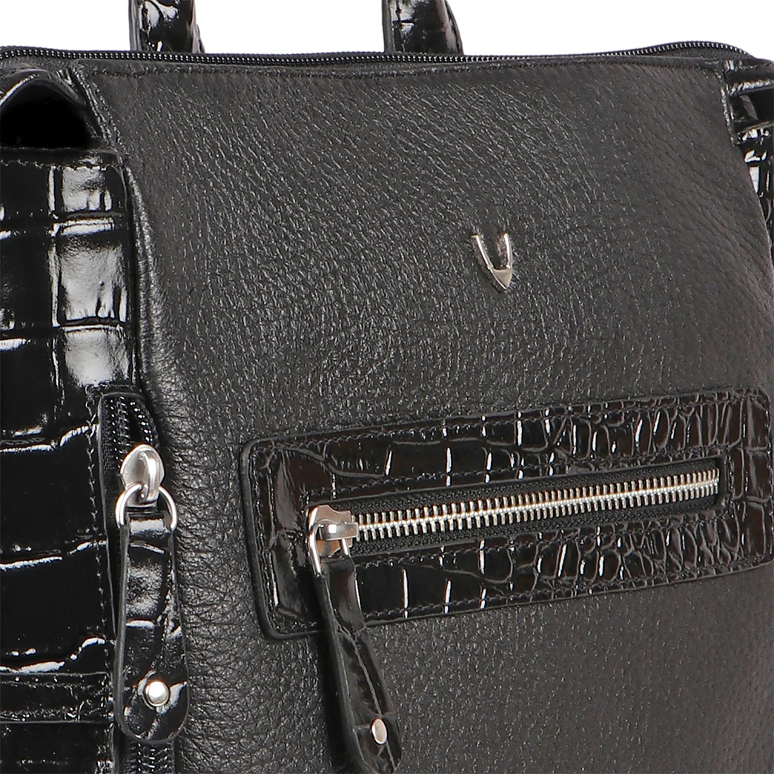 Corso 03 Black Leather Backpack - Image 5