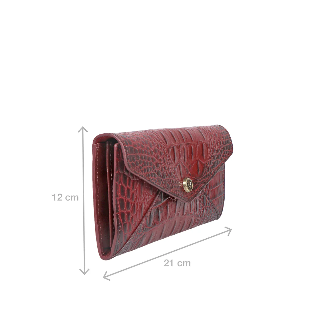 Cupertino W1 Marsala Leather Clutch Wallet - Image 3