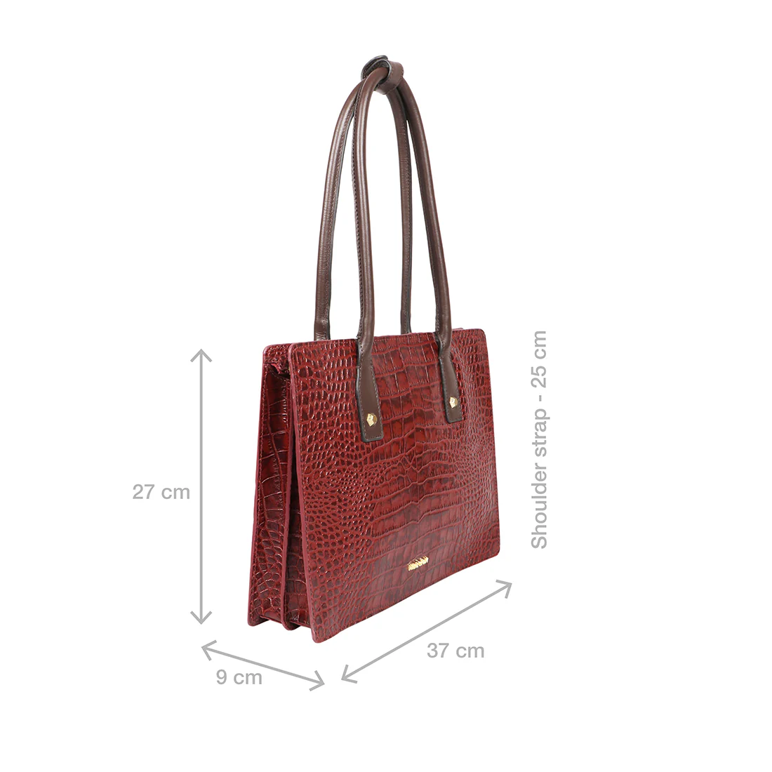 Cupertino Marsala Leather Shoulder Bag - Image 3